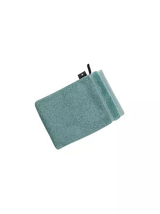 VOSSEN | Gant de toilette PURE 16x22cm Thé Vert | türkis